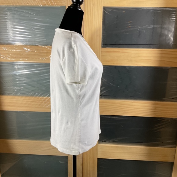 Segments Classic White Short Sleeved Vintage T-Shirt - Picture 4 of 8